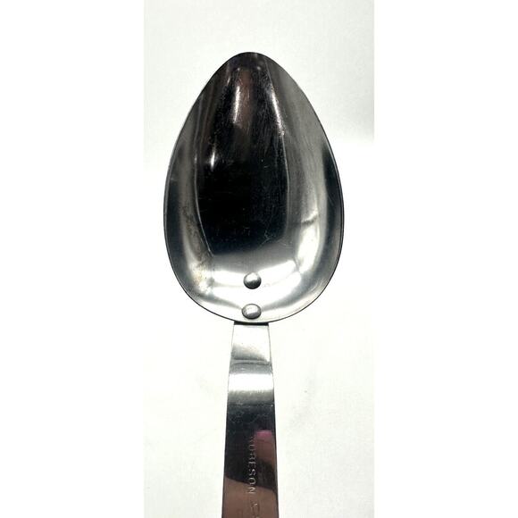 Vintage Robeson Shur Edge Stainless/Wood Utensil Serving Spoon - Picture 4 of 10